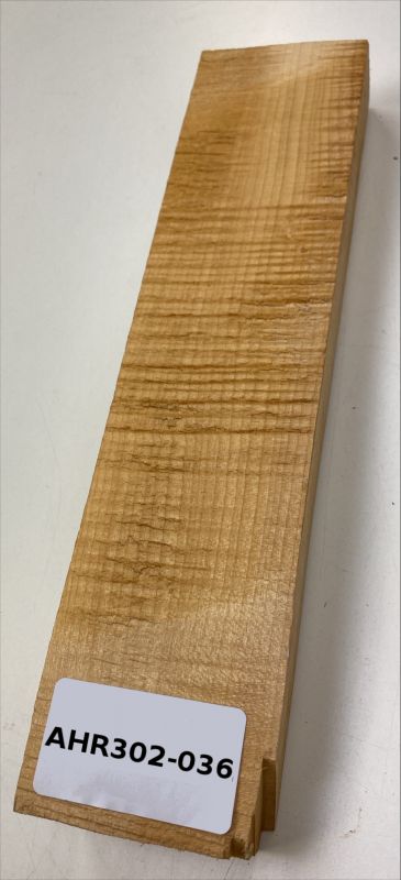 Satz B+Z+H Riegelahorn Violine, 1-tlg. Boden Einzelstück #036